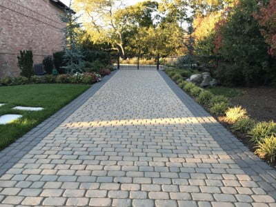 Gloucester Paving Contractors Laying Cobblestones in Gloucester 