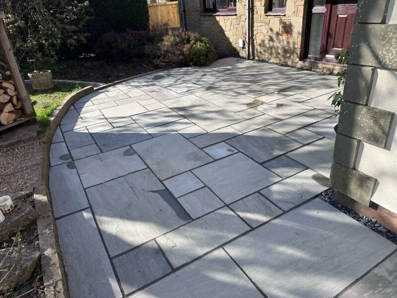 Limestone Slabbed Patios